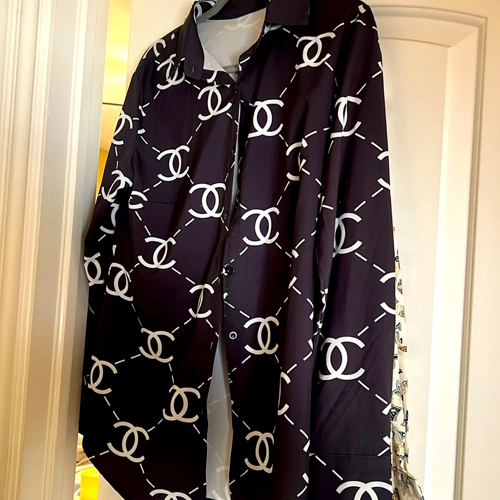 Poliéster boutique shirt